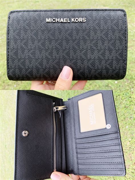 michael kors men wallet slim|michael kors slim bifold wallet.